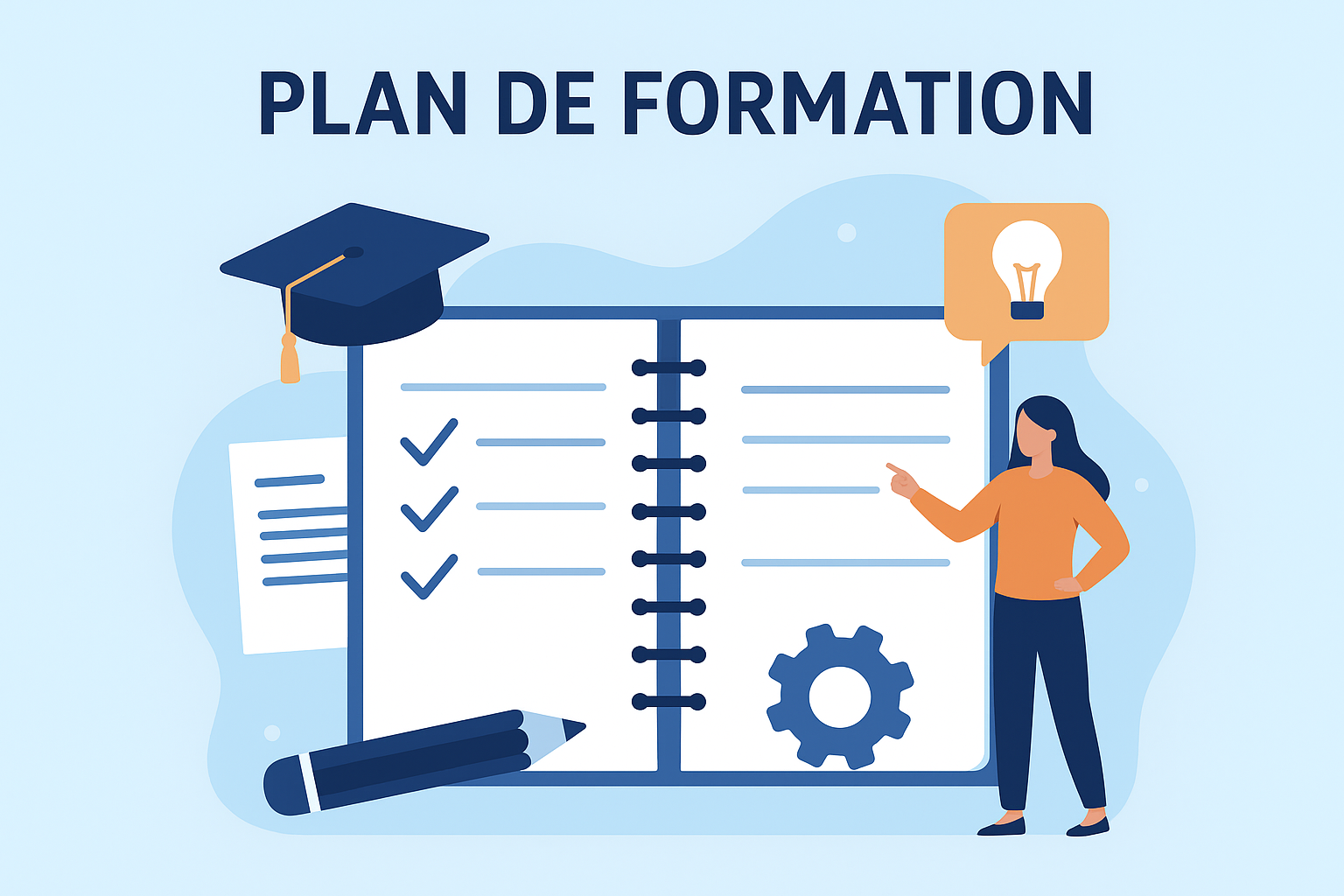 Plan Fo Illustration plan de formation